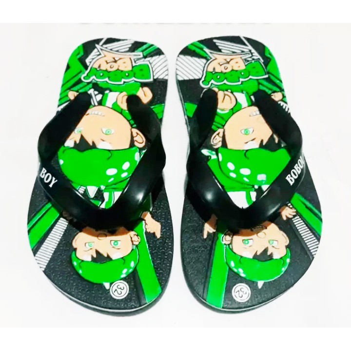 Sandal jepit spons anak laki laki motif boboi