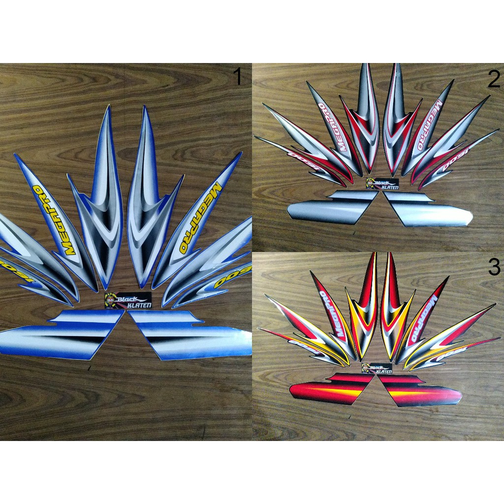 STRIPING MEGAPRO 2005 RACING