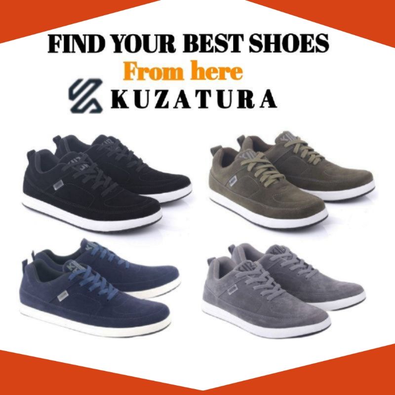 Sepatu Pria Original Kuzatura Sneakers Pria Sepatu Cowok