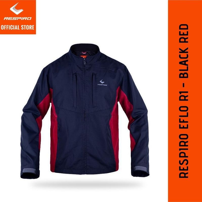 Jaket Respiro Eflo R1 ORIGINAL - Jaket Motor Windproof Berkualitas