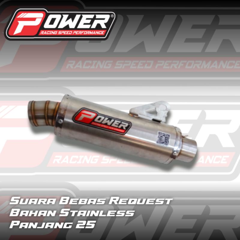 ( INLET 38 ) TABUNG SLINCER KNALPOT RACING PNP ALL MOTOR INLET 38