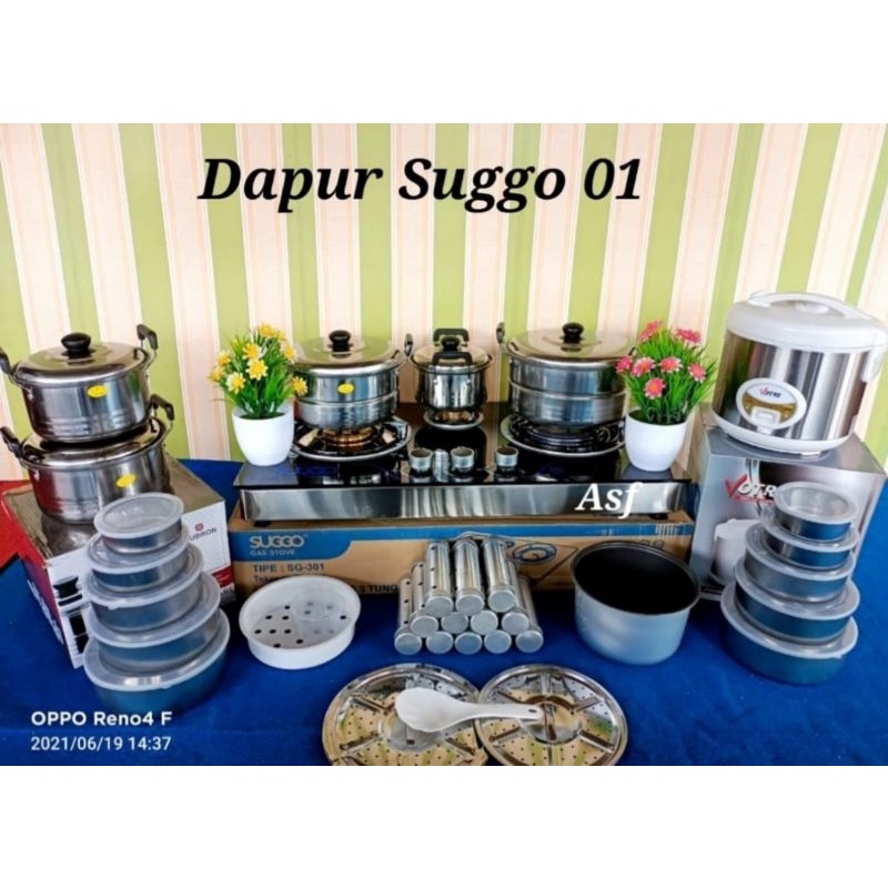 KOMPOR TANAM SUGGO SET