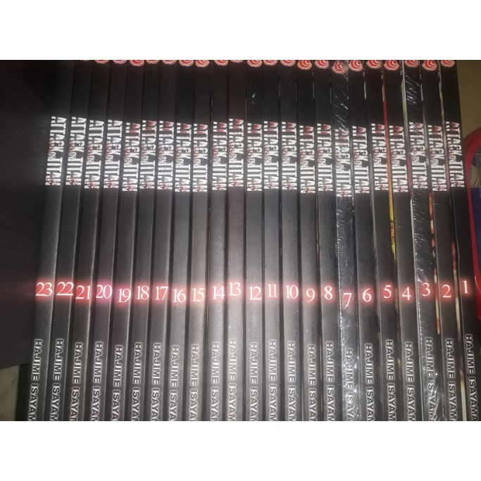DISKON -> KOMIK ATTACK ON TITAN 1-20 ECERAN