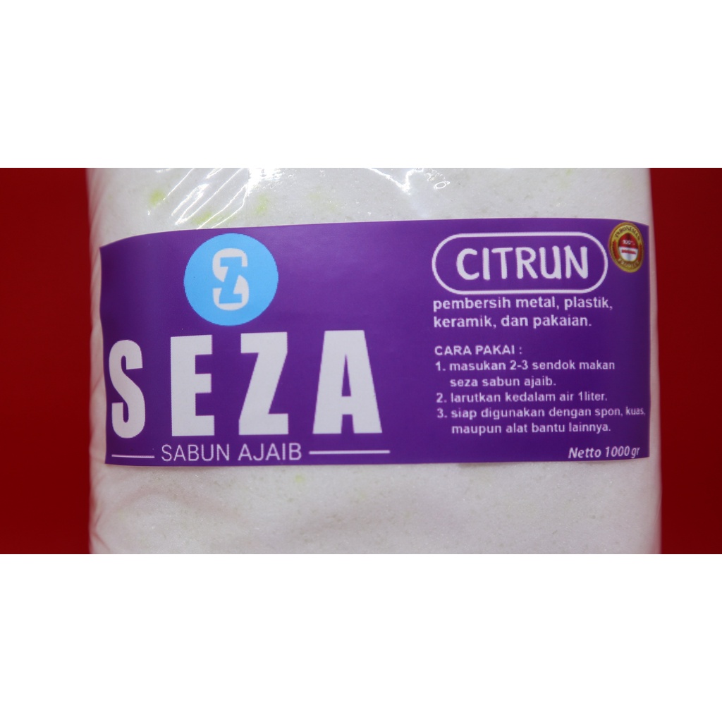 CITRUN 1000Gr / Sitrun / Citrun / Pembersih Multifungsi / SEZA CITRUN Original