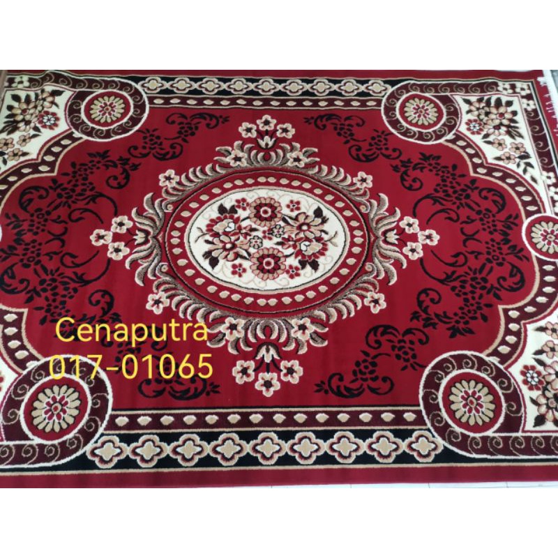 Karpet almaya/ karpet permadani/ karpet lantai Uk. 160x210