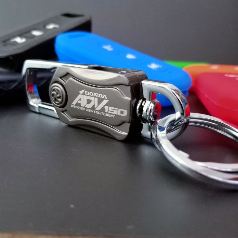 Gantungan kunci sarung remote keyless motor honda adv 150-6