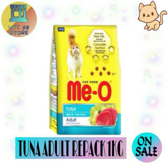 Makanan Kucing Meo Tuna Adult Repack 1kg Shopee Indonesia