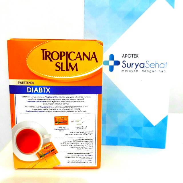 Tropicana Slim Diabetx 25/50/100 sachet - Tropicana Slim Classic 50 / 100 sachet