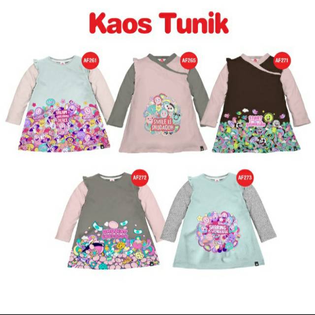 Tunik Anak Muslim ~ Tunik Afrakids ~