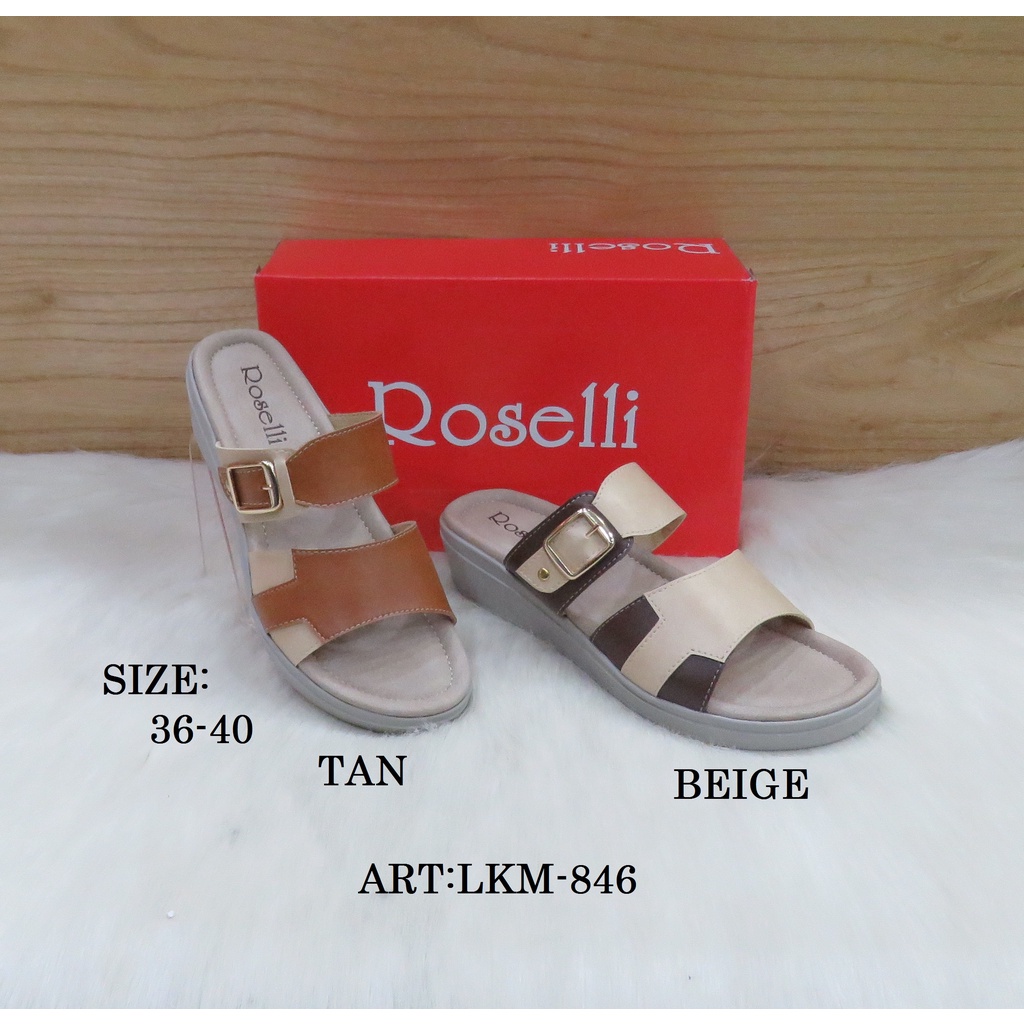 SANDAL WANITA MEREK ROSELLI ART LKM-846 PRICE RP 208.900 BRAND ORIGINAL
