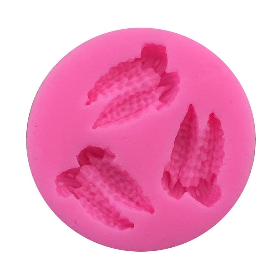 3D Silicon Mold Fondant Cake Decoration - 3 Holes Twin Corn