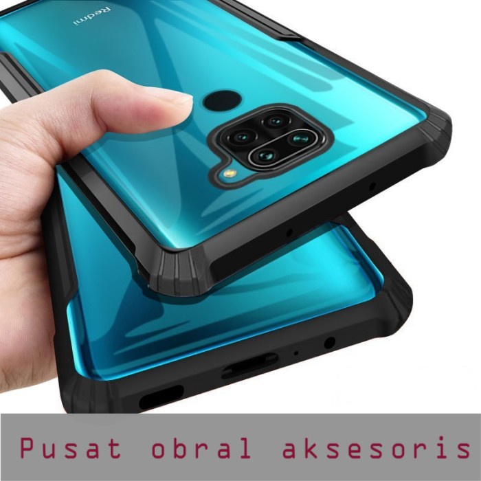 S/P- CASING Case Redmi Note 9 Shockproof Transparent Hard Back Corners Soft Slim CASE SP