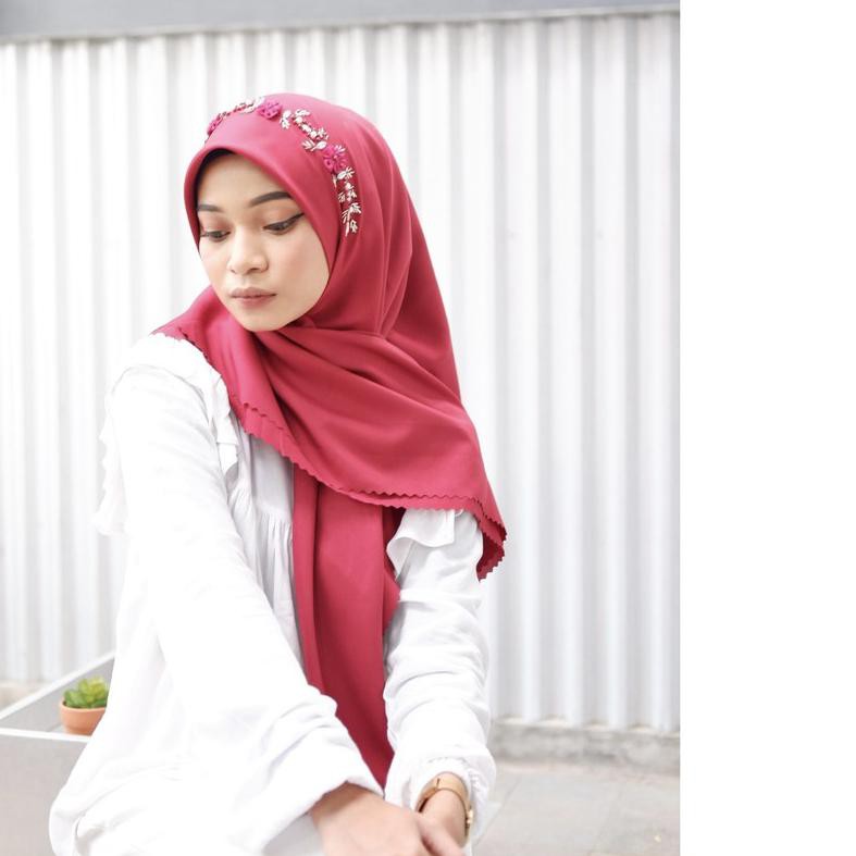 ➢ SQUARE VOAL MAWAR PAYET / SEGIEMPAT VOAL PAYET KODE C ✤