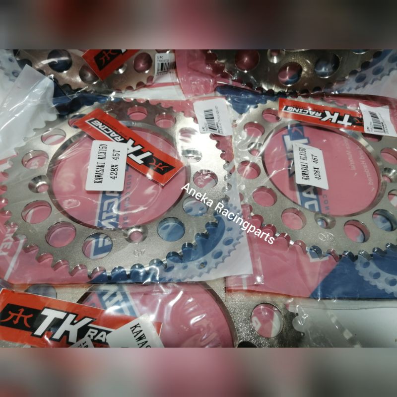 gir belakang klx Tk Racing bulat / gear belakang klx tk 40 sd 55