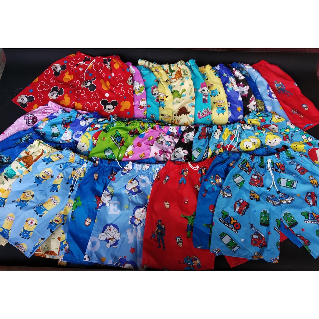  Celana  pendek anak celana  harian  santai anak 2 8 tahun 