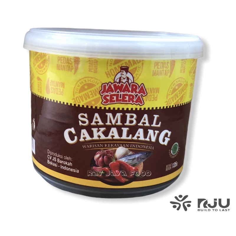 

Sambal Instan Cakalang Jawara Selera (135gr)
