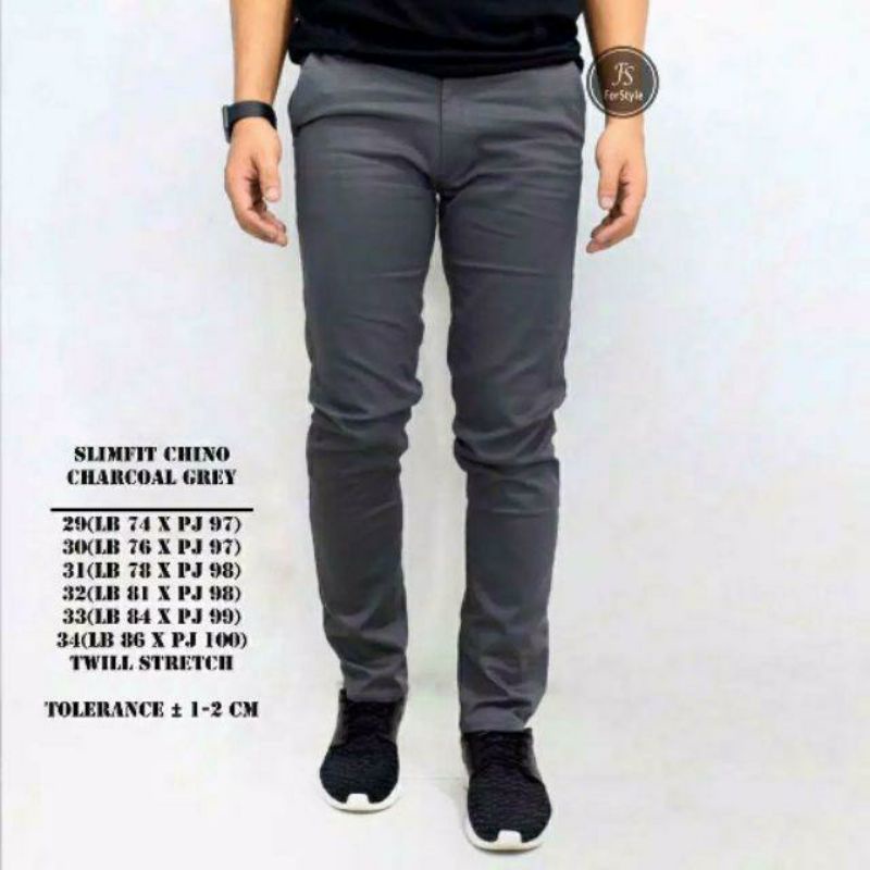 CELANA SOBEK PRIA RIPPED JEANS STANDAR REGULER BASIC DENIM JINS PANJANG 27-38