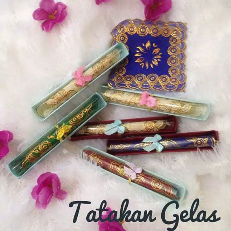 Souvenir pernikahan tatakan gelas KEMAS BOX SOUVENIR UNIK MURAH