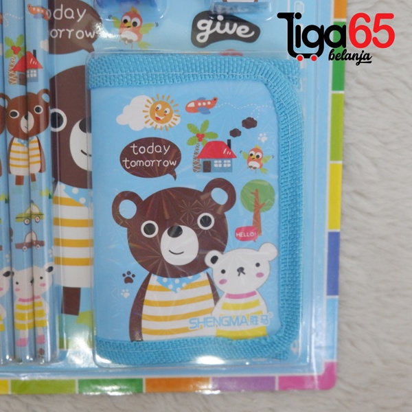 365 STATIONERY SET #40335 Buku &amp; Alat Tulis Anak / Karakter Fancy Gambar Lucu