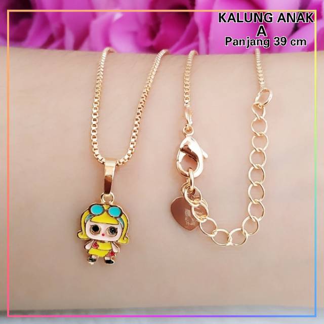 Kalung xuping kalung anak LOL lapis emas gold H130