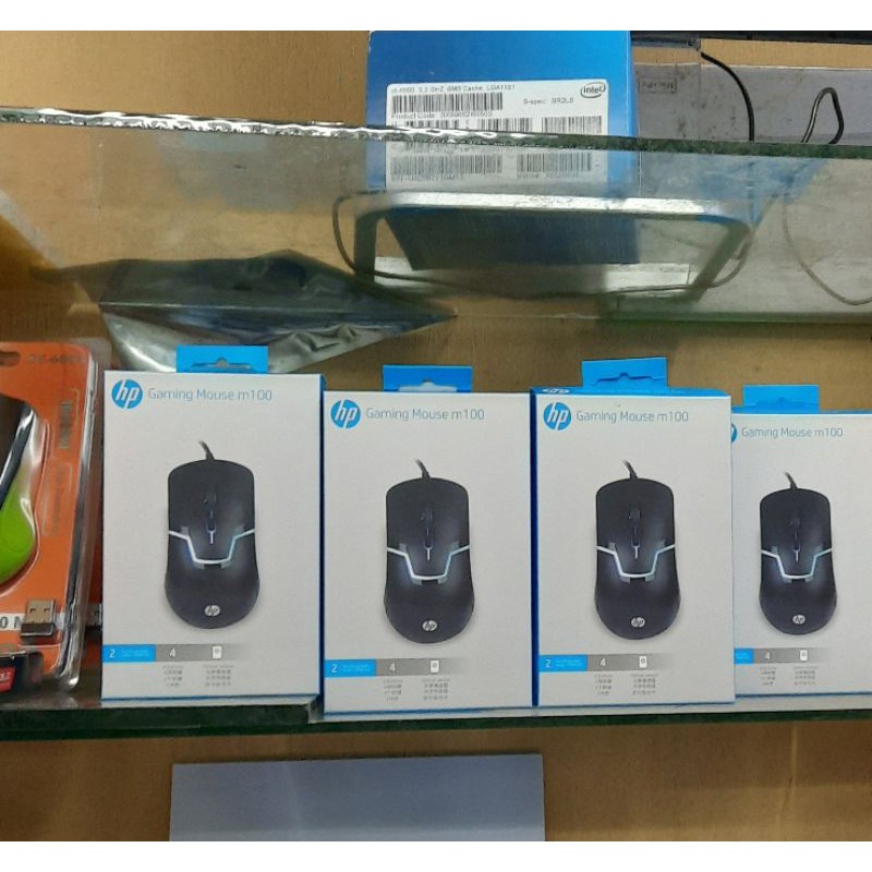 Mouse usb Hp m100 baru