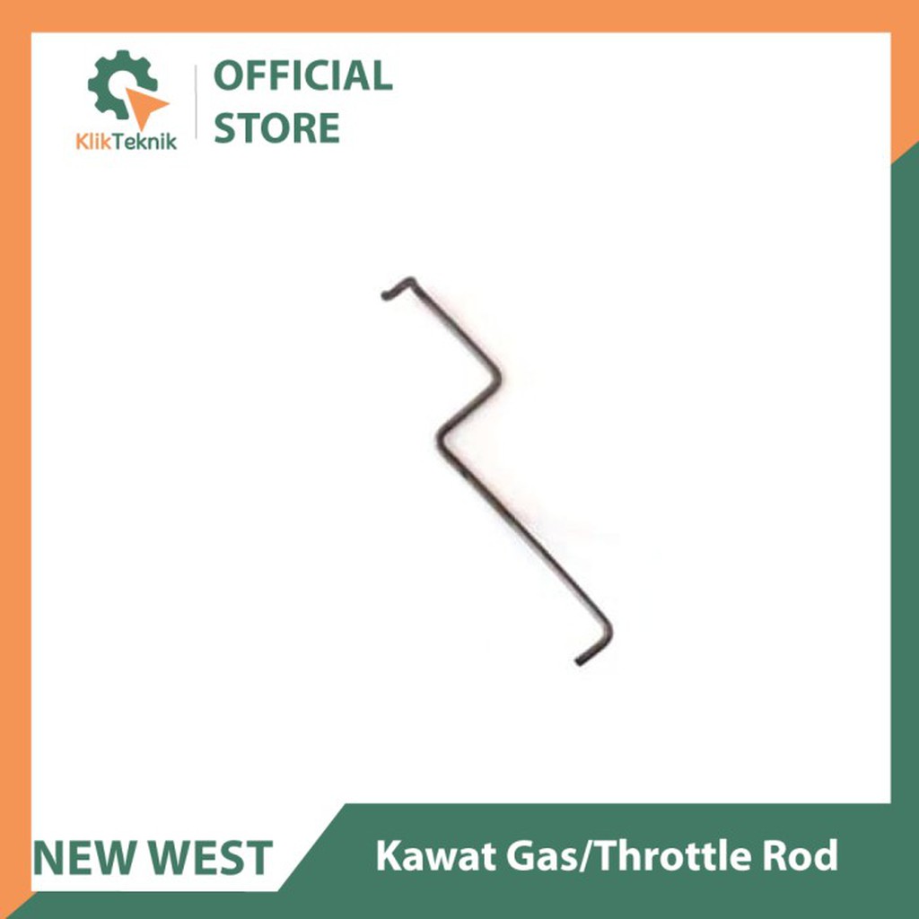NEW WEST Kawat gas/throttle rod 588 D-21