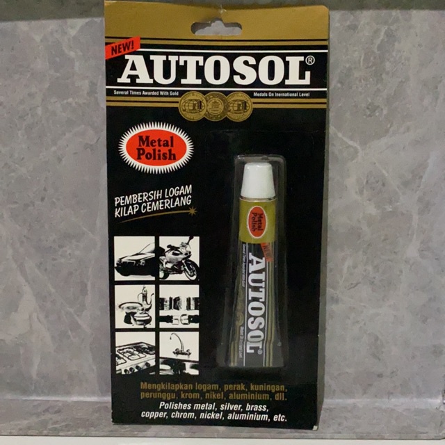 CRR AUTOSOL HANGER 15gr Metal Polish Pembersih Pengkilap Chrome Stainless Universal