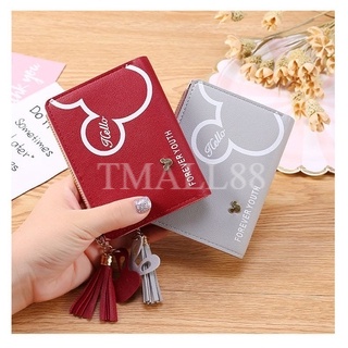 ♥TMALL88♥ DOMPET LIPAT MINI WANITA MURAH / DOMPET KOIN / DOMPET BERMOTIF MIKEY MOUSE /