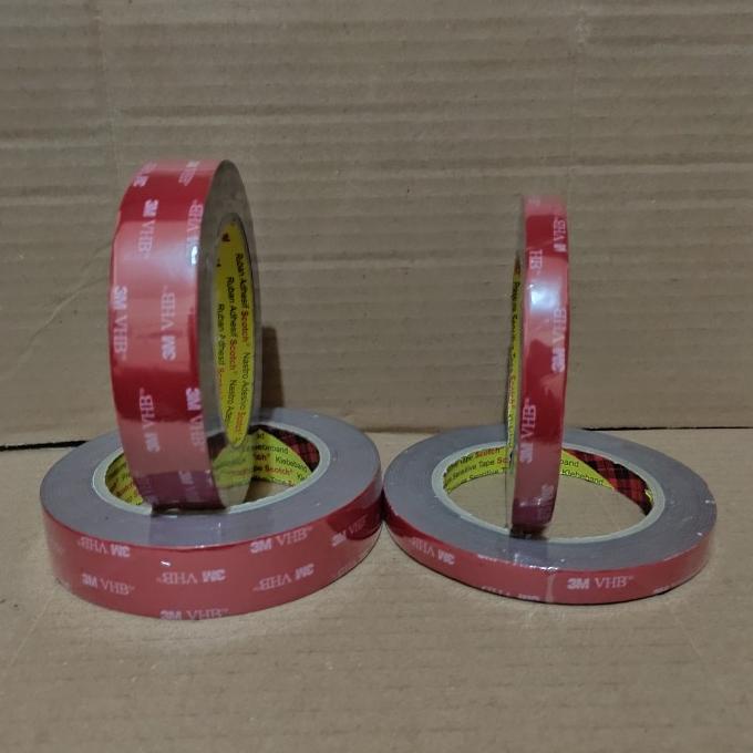 

Double tape 3M VHB 24mm x 4,5mtr - Lem 3M - Double tape 3m CUCI GUDANG