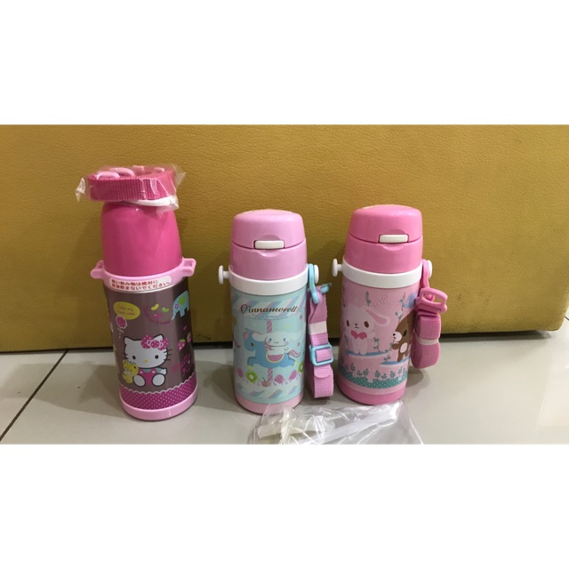 Termos Air Hello Kitty Cinnamoroll danSugar Bunnies Sanrio