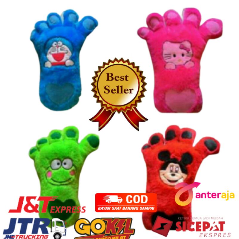 BANTAL KAKI KARAKTER BANTAL SURPET/BANTAL SOFA