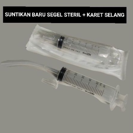 Suntikan Besar Karet Spet Loloh Burung Takaran Isi Refill Tinta dll 50ml - 60ml