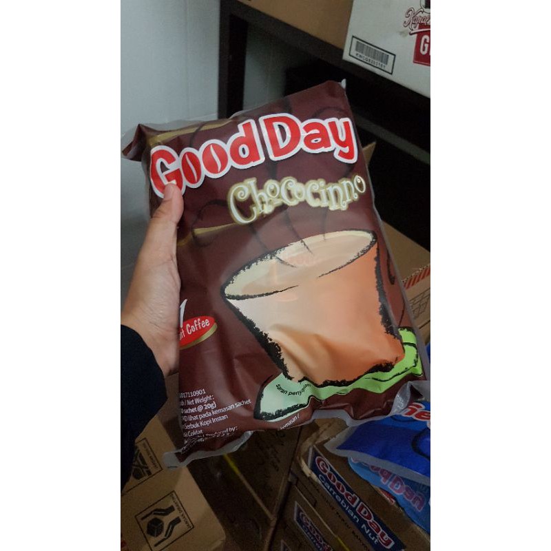 

kopi good day chococinno per bag