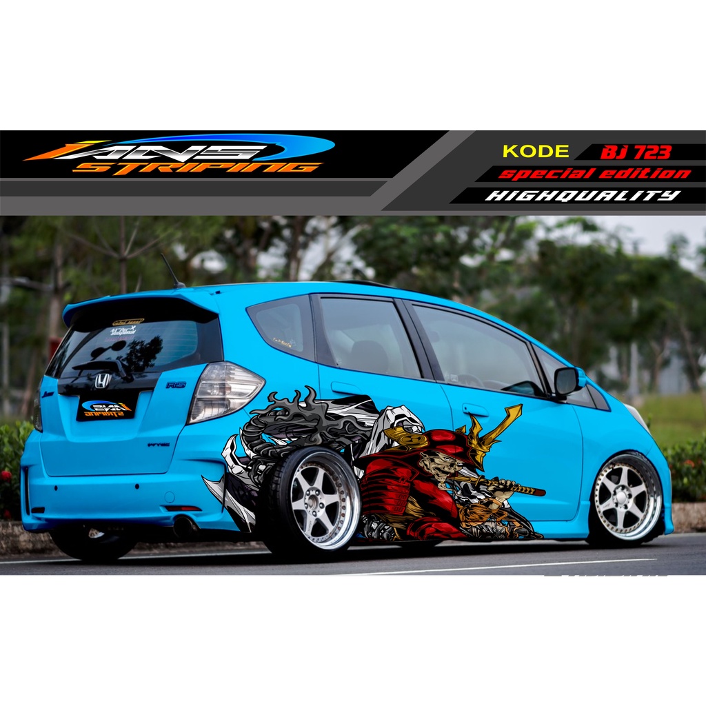 STICKER MOBIL HONDA BRIO / JAZZ RS / MOBILIO / AGYA / YARIS / ATOS / STICKER MOBIL