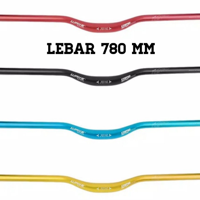 Stang Wake - Handlebar Wake 780 mm - Alumunium Alloy - Sepeda MTB Alumunium Alloy