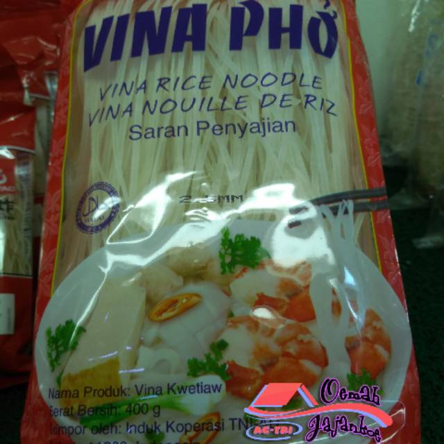 

Bich chi bina pho rice noodle 400gr halal