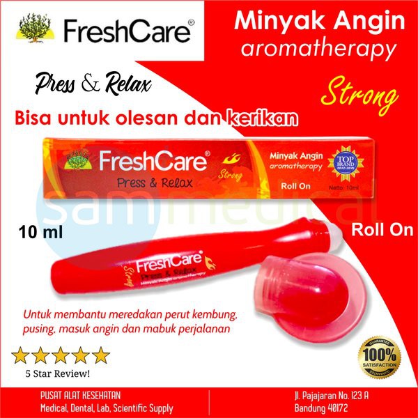 FRESH CARE MINYK ANGIN KAYU PUTIH ROLL ON 10ML MINYAK ANGIN ANEKA VARIANT EXP 2023-11