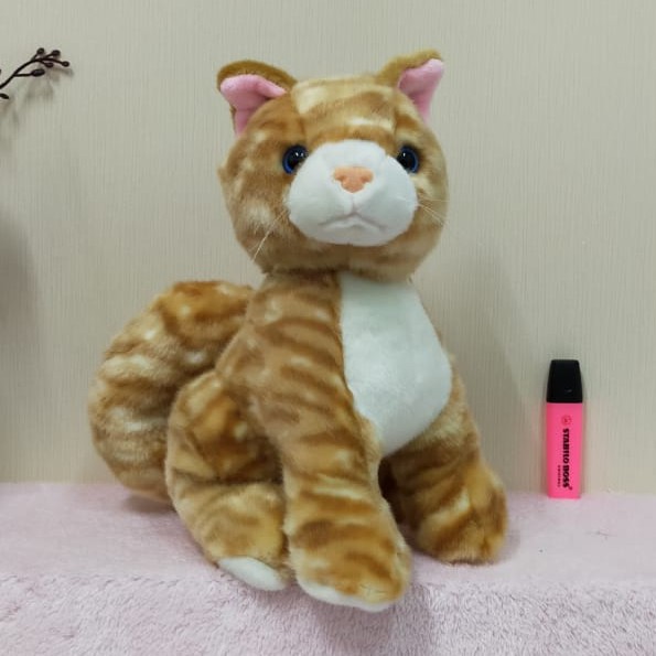 Boneka Kucing Lucu Size 32cm/boneka Cat/boneka animal/kado ultah