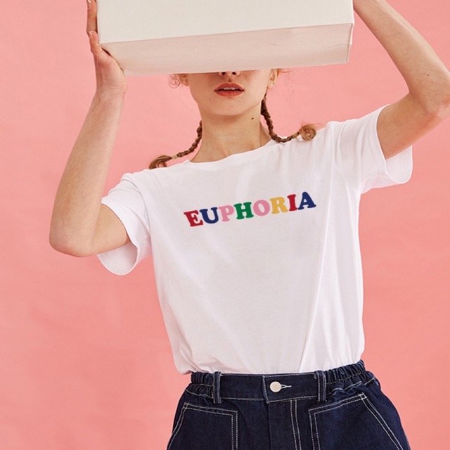 KAOS KPOP EUPHORIA COLOUR S-XXL / KAOS TSHIRT KPOP STYLE KOREAN IDOL OUTFIT