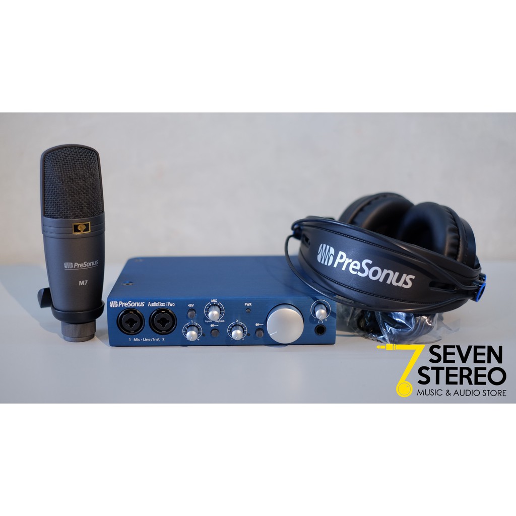 PreSonus Audio Box ITwo Studio Paket Home Recording