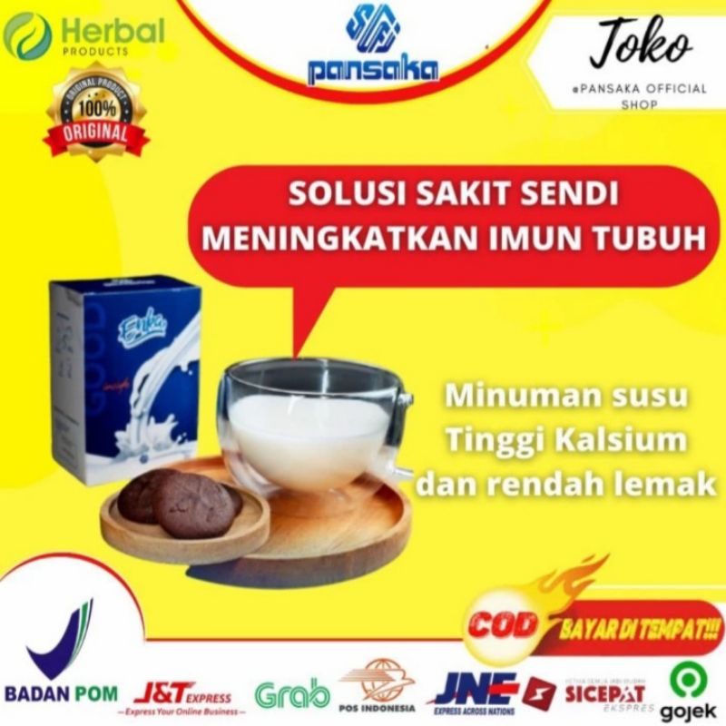 

ENKA PLUS SUSU PENINGGI BADAN ORIGINAL MENGANDUNG COLLAGEN DAN WHEY PROTEIN