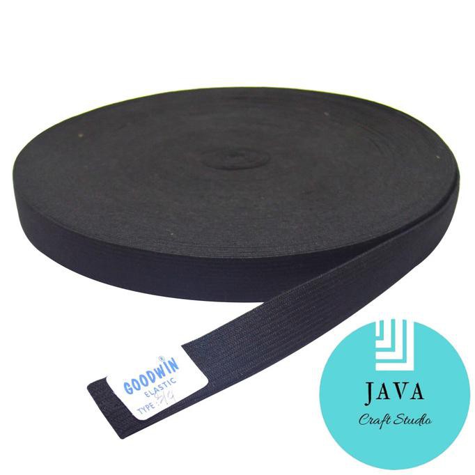 

TALI ELASTIS GOODWIN 2.0 CM WARNA HITAM GW EL 20 HITAM GRATIS ONGKIR