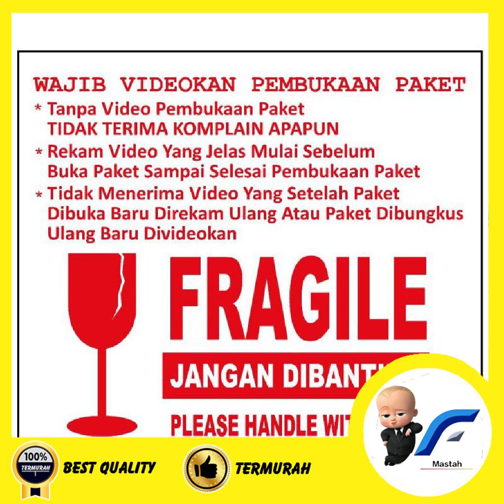 

STIKER UNBOXING FRAGILE ANTI PECAH