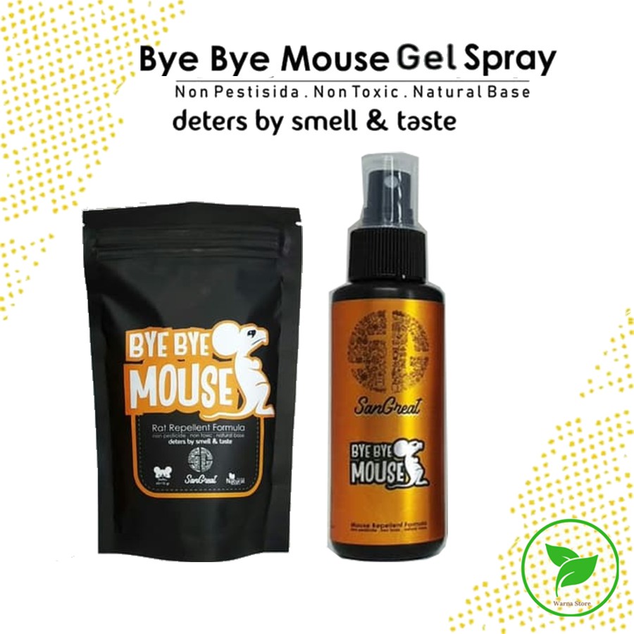 Pengusir Tikus Ampuh Natural Gel dan Spray