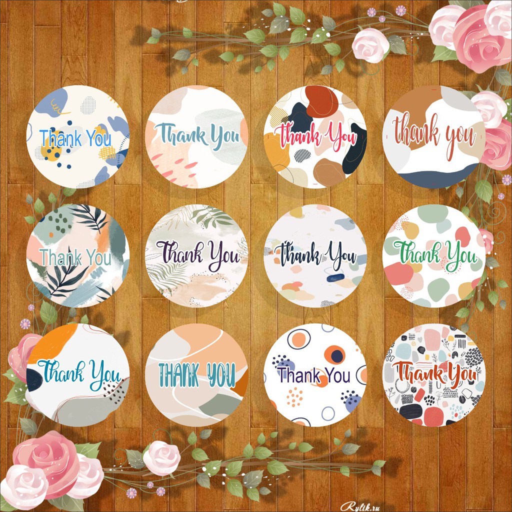 

stiker thank you