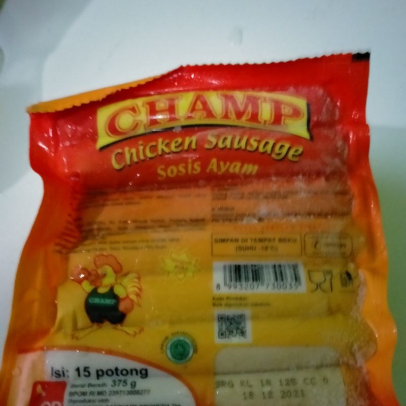 

Sosis Ayam Champ 375 gr