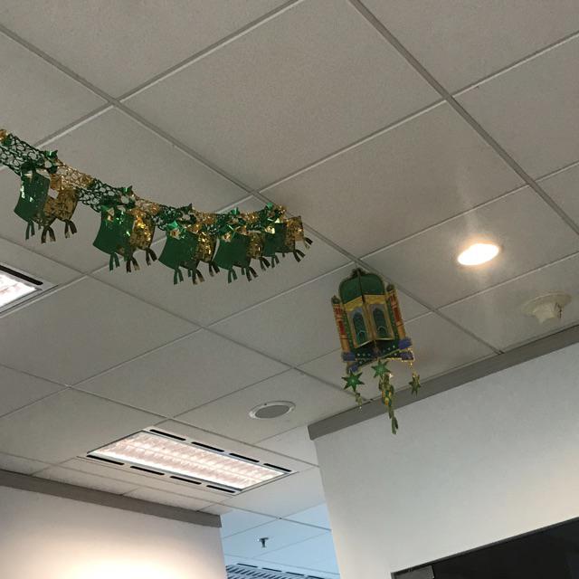 Hiasan Dekorasi Lebaran Idul Fitri Masjid Gantung Ketupat Rumah Kantor Hotel Murah 4223