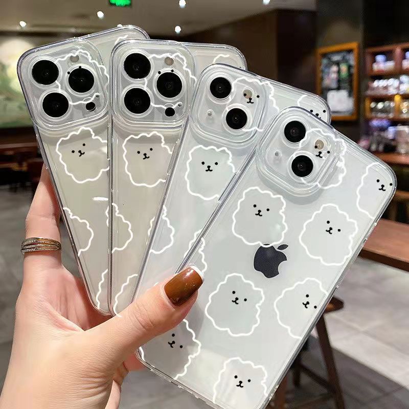 Soft Case Tpu Transparan 13pro 13prm Motif Kartun Untuk iPhone 11 7Plus 8Plus Xr XS 13 12pro Max