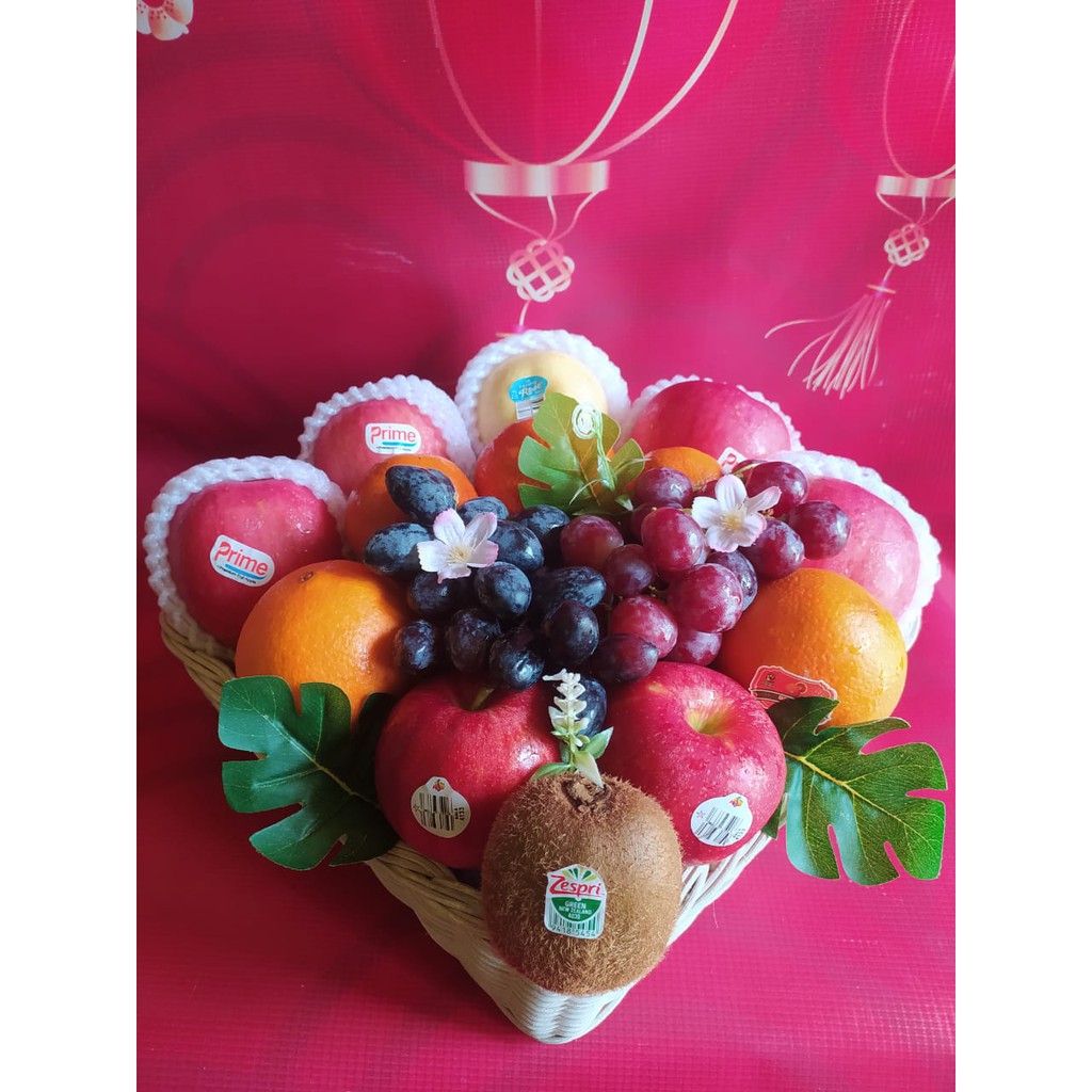 

Quarantine CNY Fruits Hampers Parcel Buah Imlek Fu 14