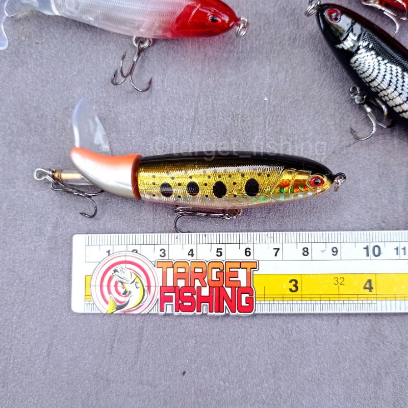 Whopper Plopper 15gram 90mm - Umpan Casting Toman dan Gabus / Haruan